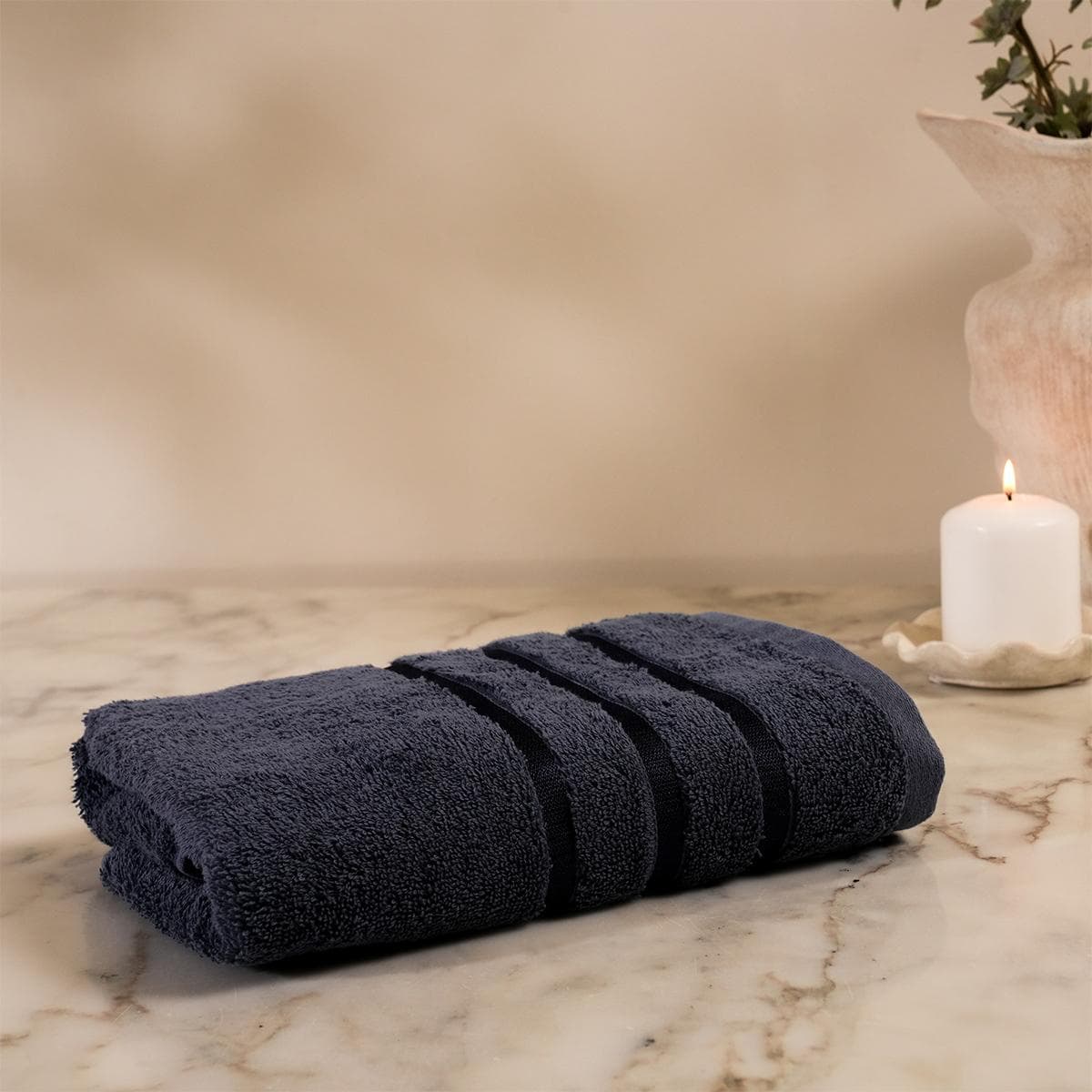 Lifestyle Plain Hand Towel French Navy 50X100 cm