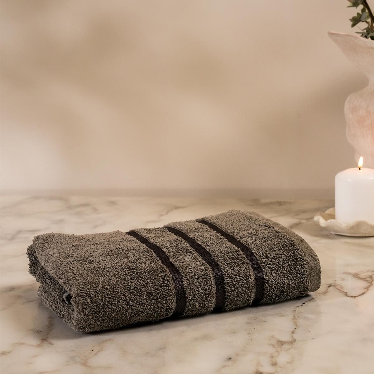 Lifestyle Plain Hand Towel Graphite 50X100 cm