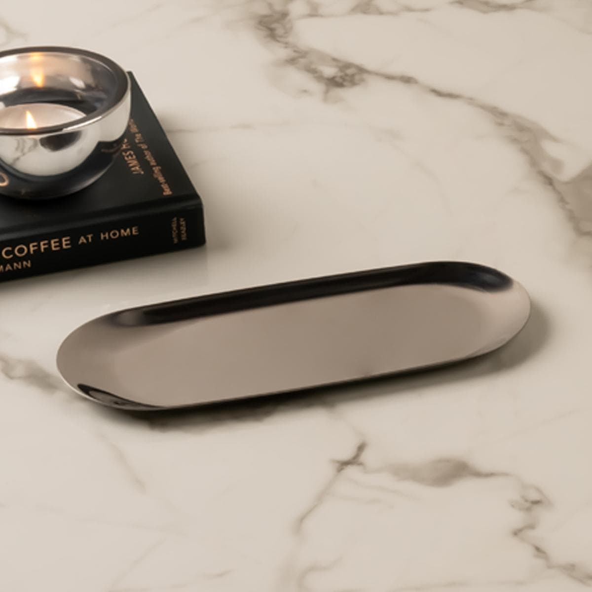 Lafuma Metal Tray Silver 18 cm