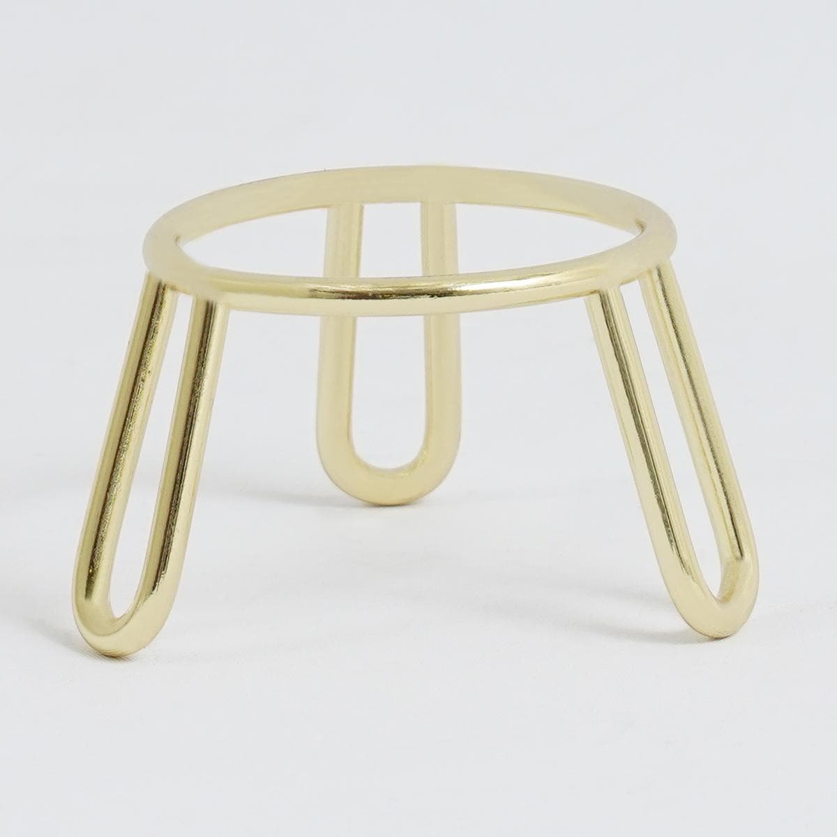 Atilla Glass Gahwa Holder Gold 5X4.5 cm