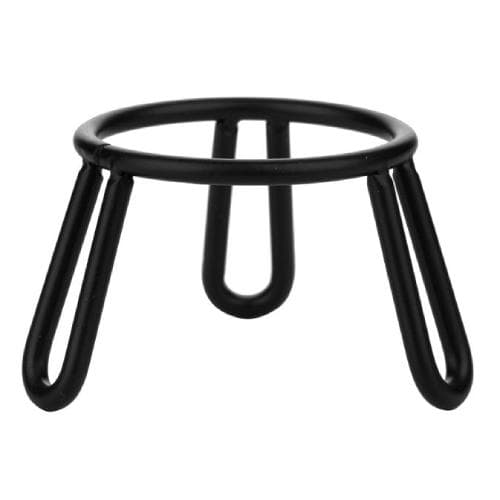 حامل فناجين قهوة أتيلا زجاجي أسود 5×4.5 سم