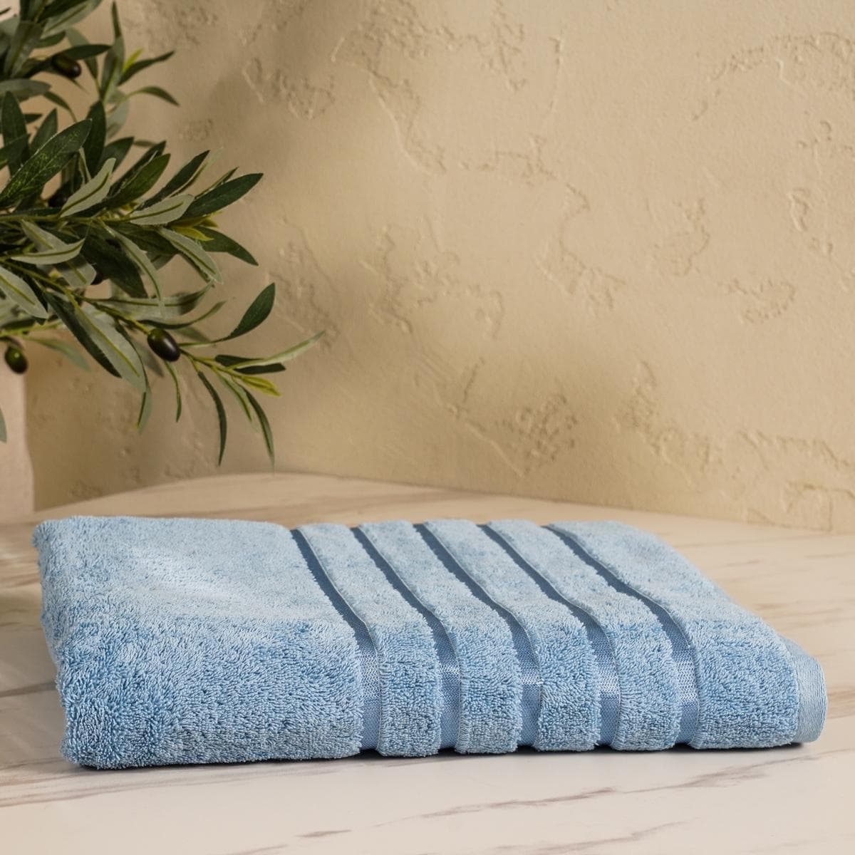 Lifestyle Plain Bath Sheet Serene 90x150 cm