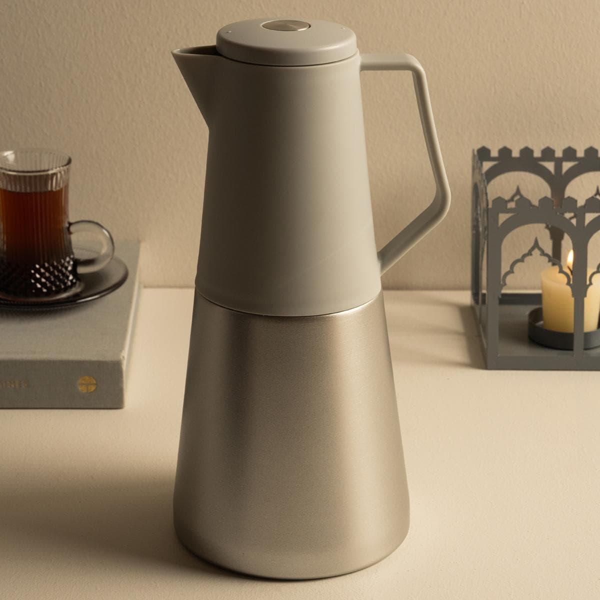 Athens Stainless Steel Tea Server Grey/Silver 1.2 Litre