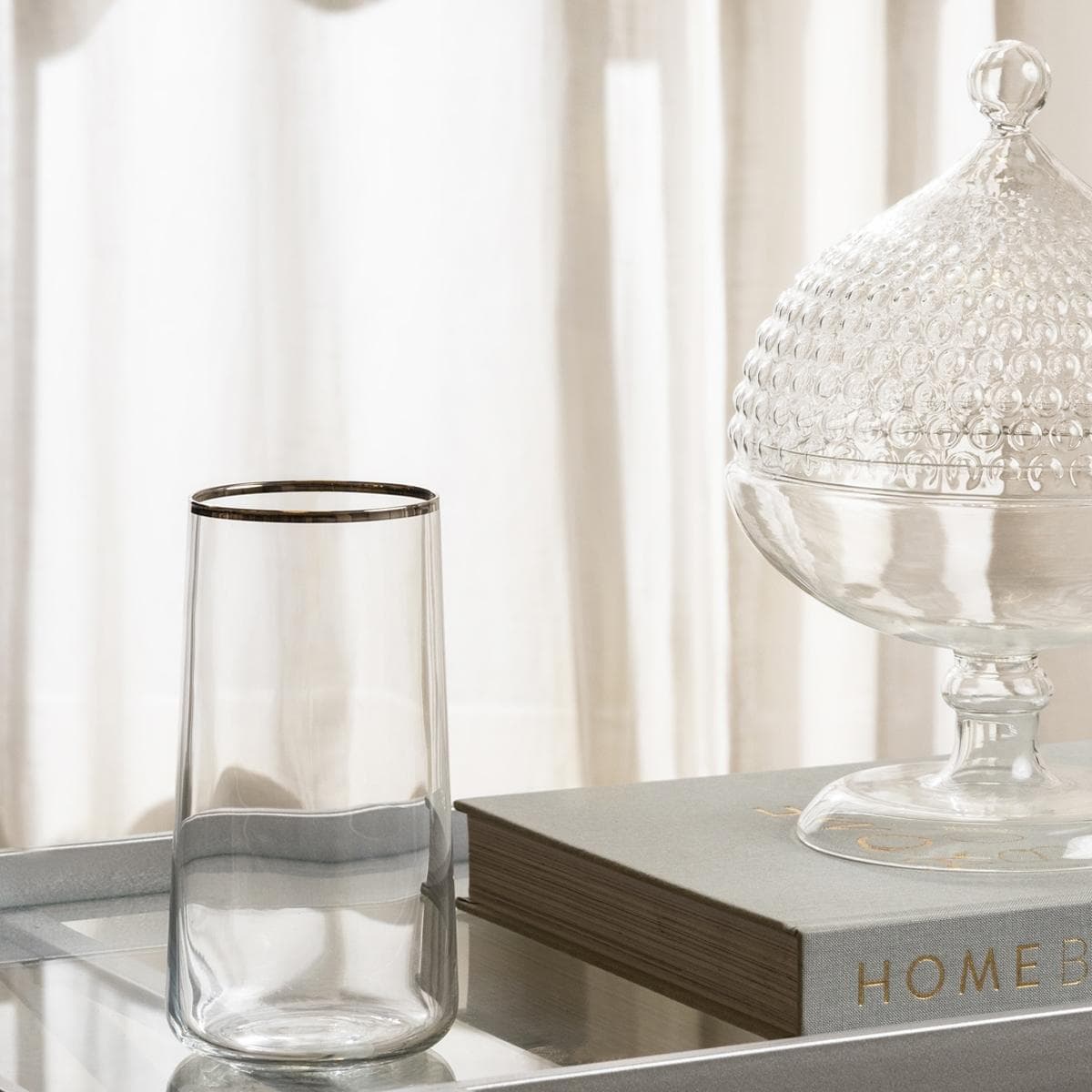 Basic High Tumbler Silver 540Cc