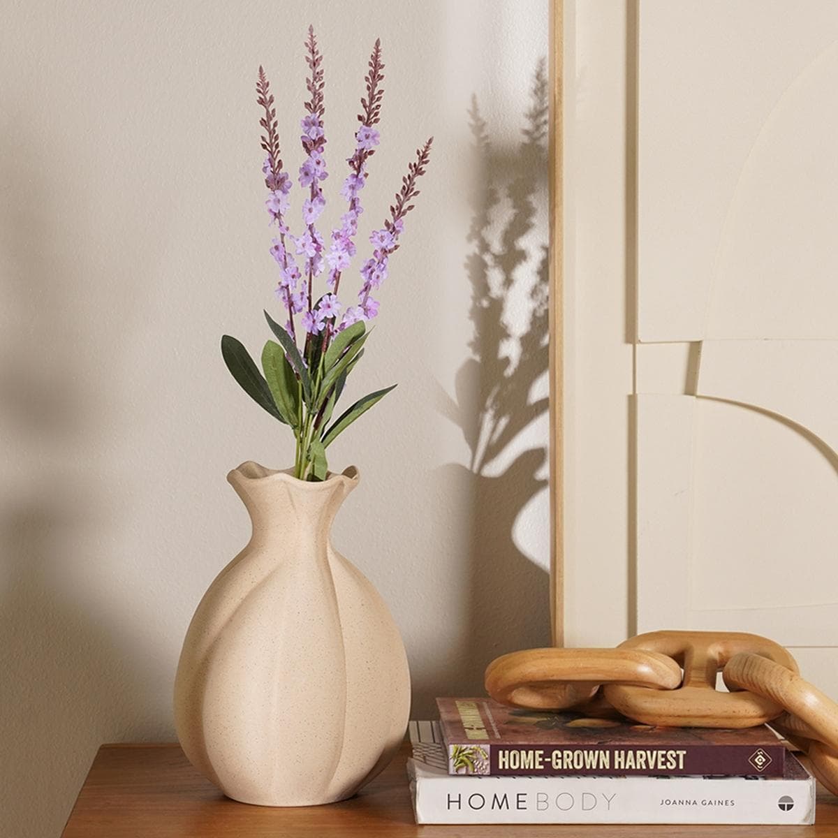 زهرة فواحة سيلك نايلا أرجواني فاتح 67 سم