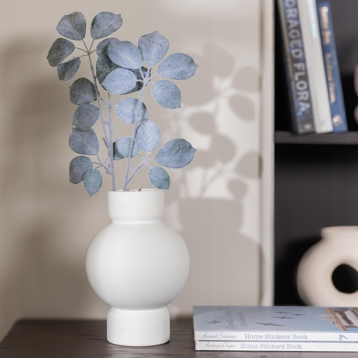 نبتة بيبي شيفليرا خضراء/رمادي بطول 69 سم