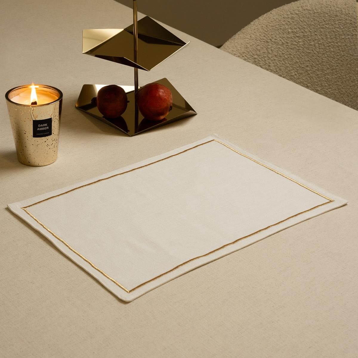 Rule Placemat Gold 33X48 cm