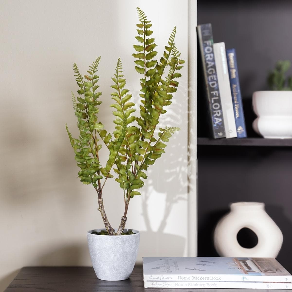 Artificial Fern Potted Plant Green Height 64 cm
