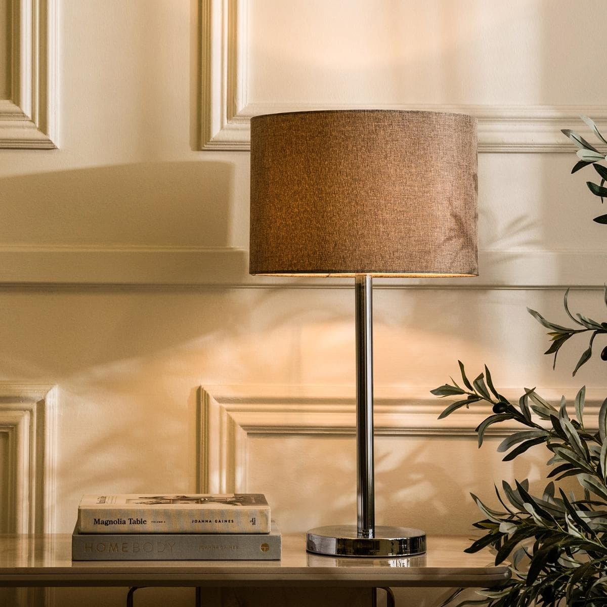 مصباح طاولة إلا بيج بقُطر 32 × وارتفاع 60 سم