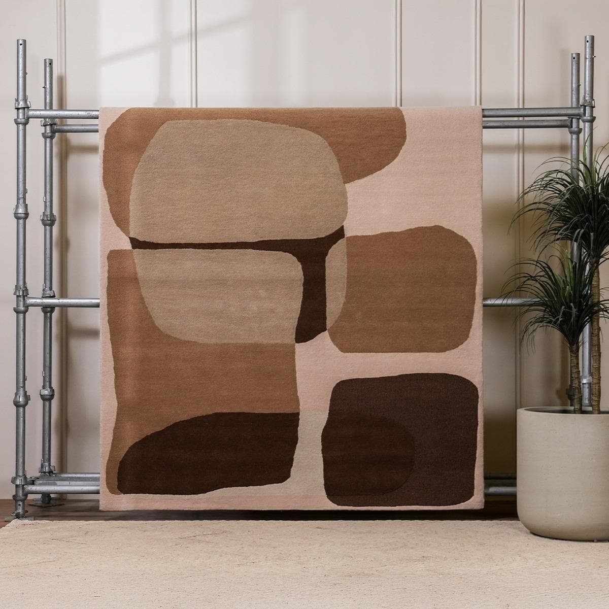 سجّادة كارينا بني 170×240 سم