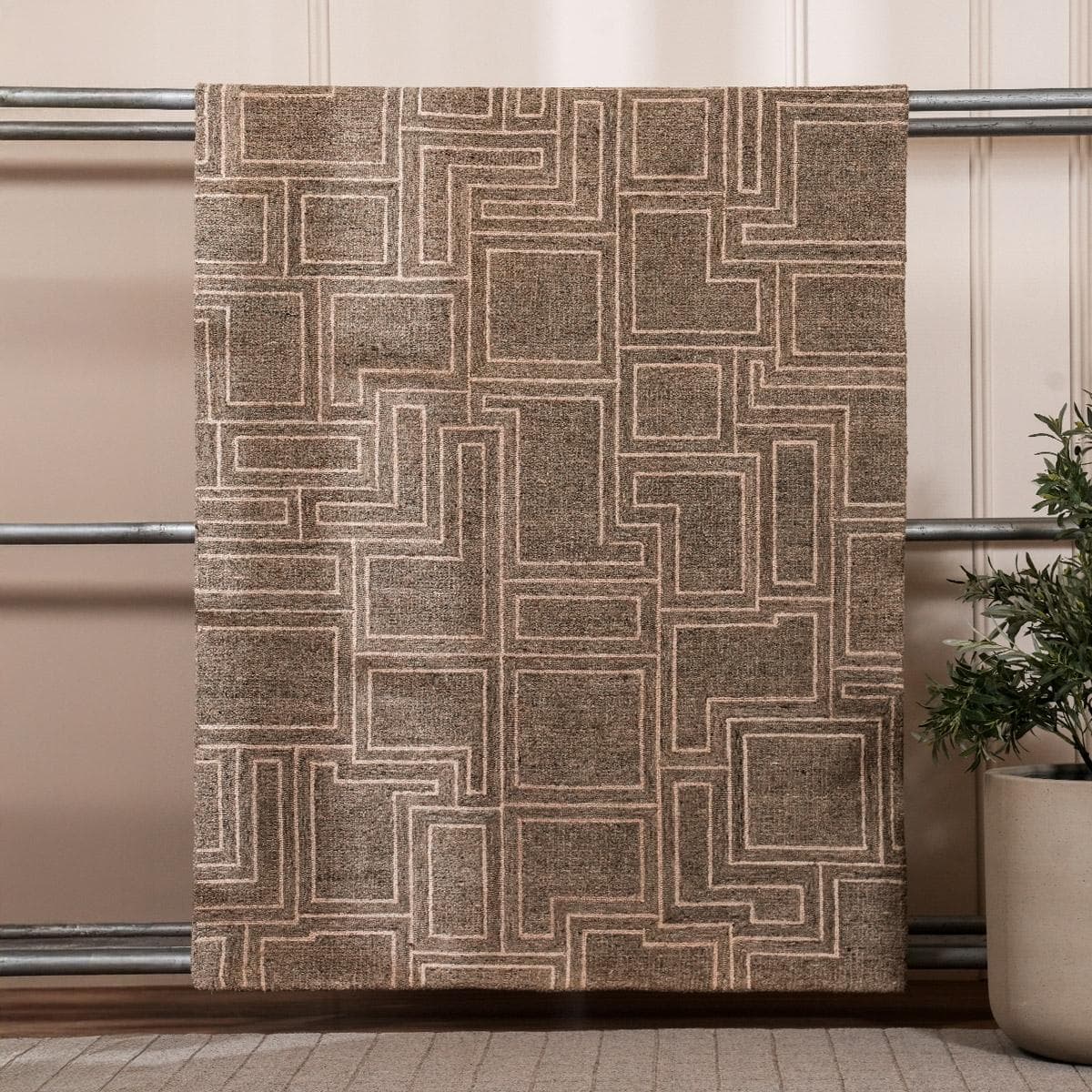 سجّادة بيني أخضر المريمي 160×230 سم