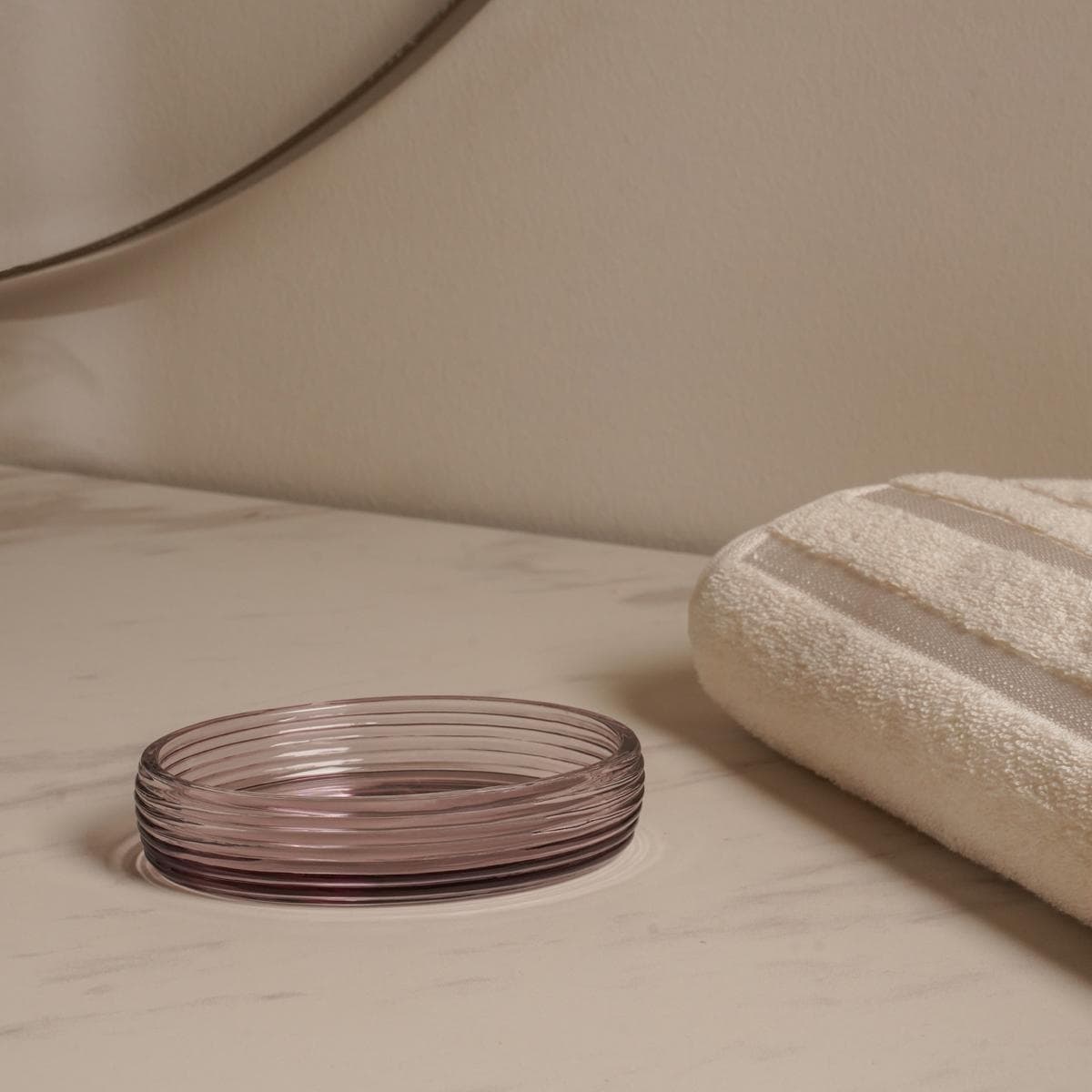 Edel Soap Dish Purple W9 Cm