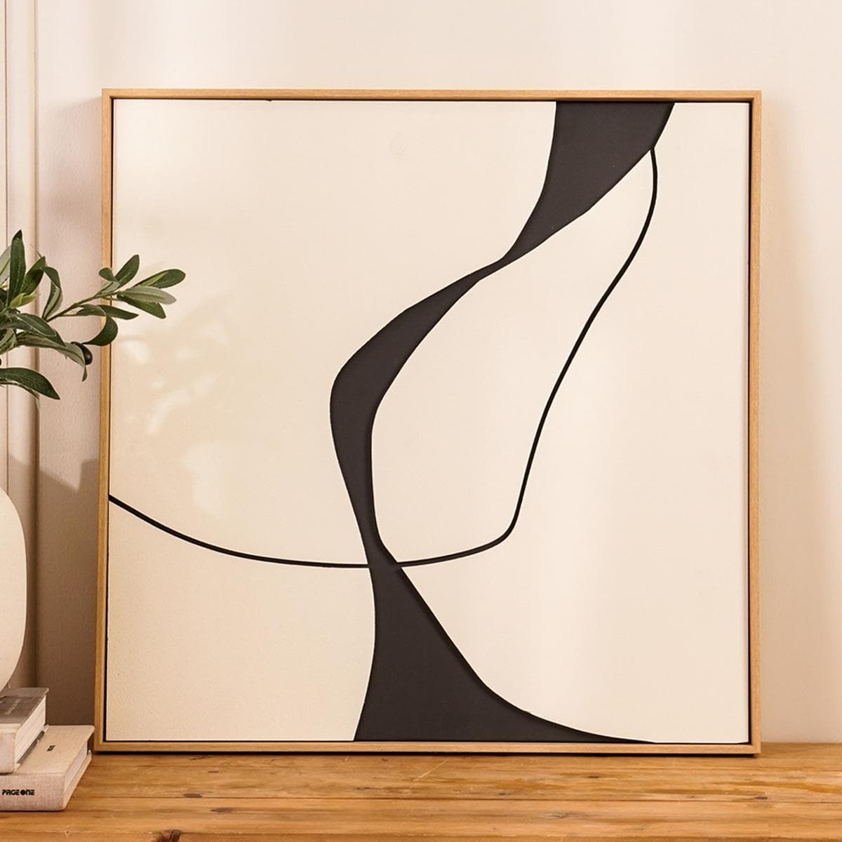 لوحة فنية ثلاثية الأبعاد بتأثير بارز ويز بيج 60×60 سم