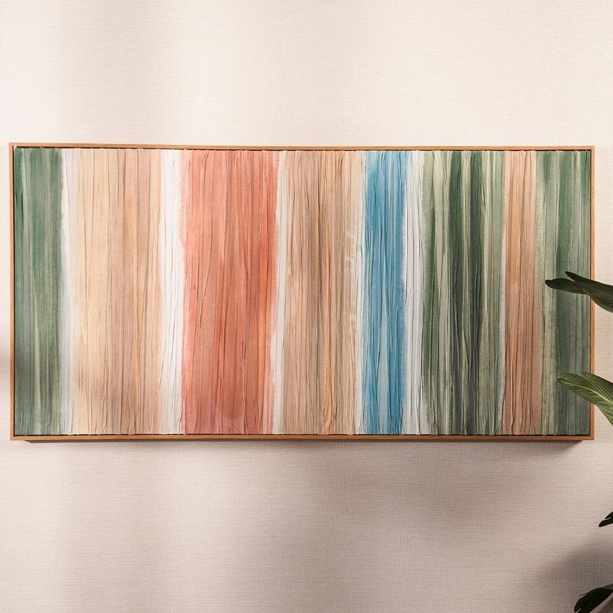 لوحة فنية مرسومة يدويًا 100% بيسي سوداء 70×140 سم