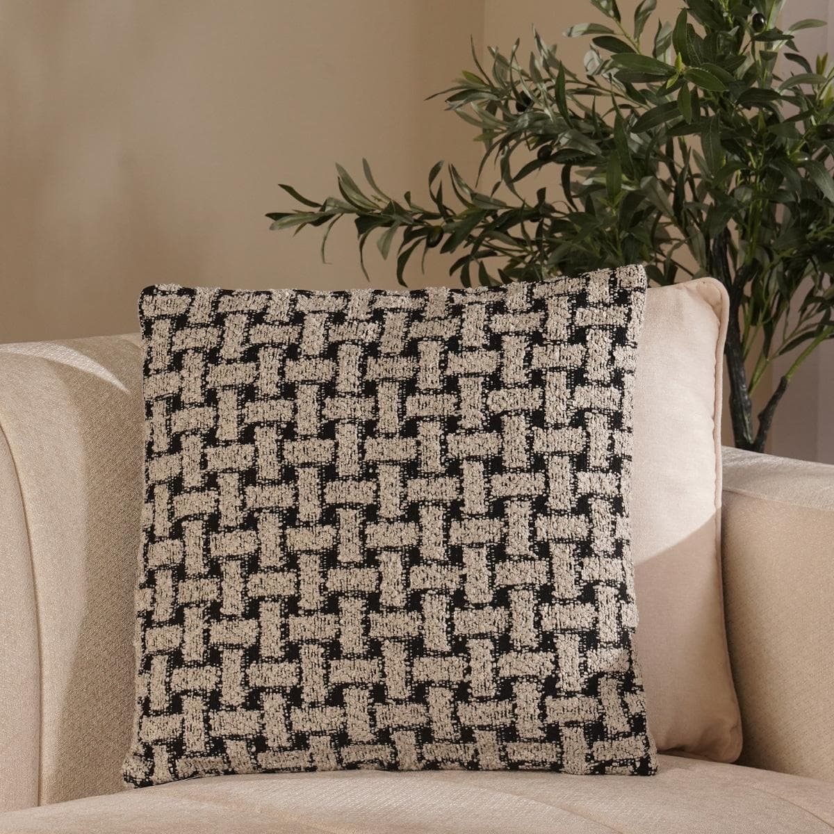 Jenny Cushion Cream 45 X 45 cm