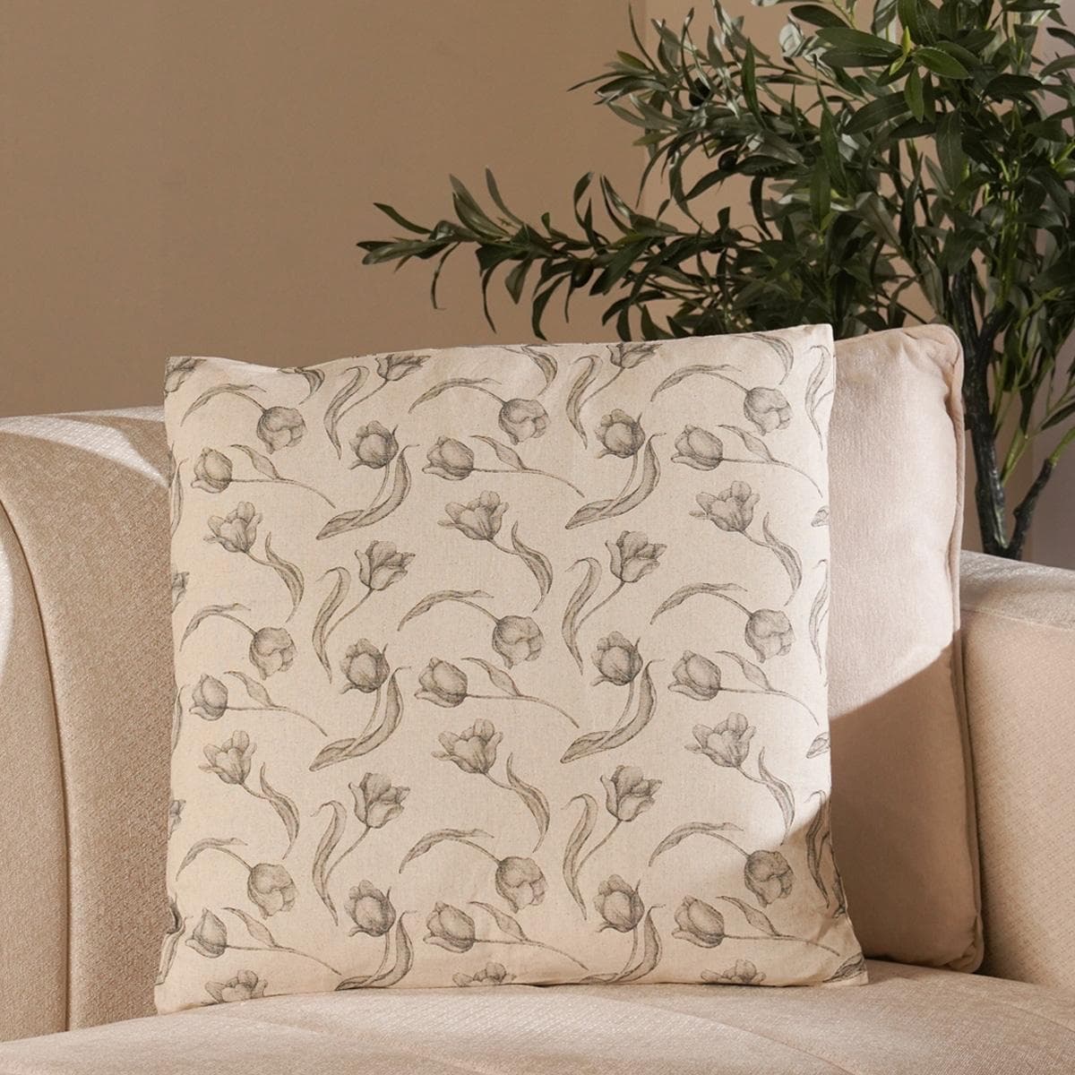 Badd Cushion Grey 45 X 45 cm