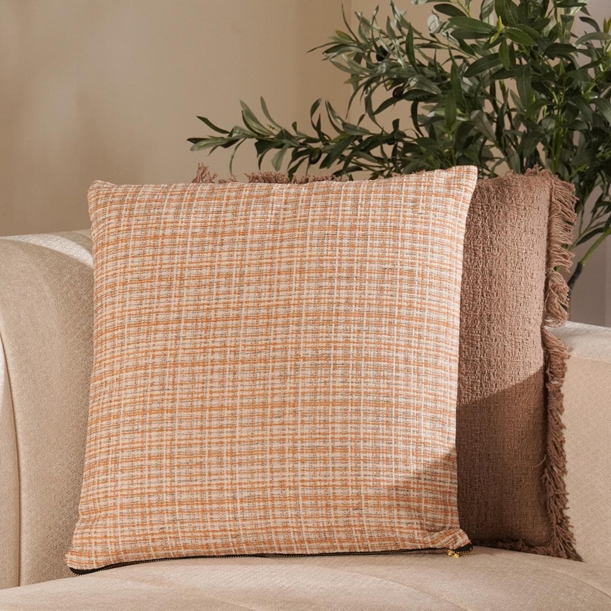 كوشيّة سيلينا وردية 45×45 سم