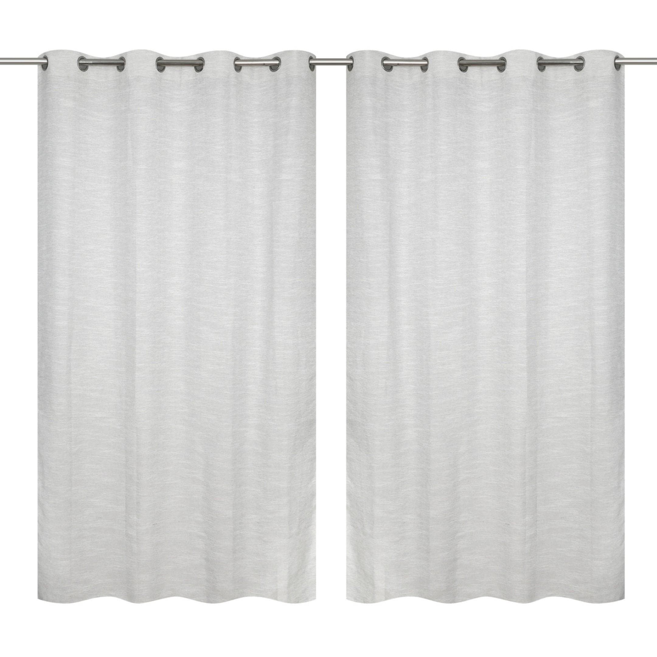Day Voile Curtain Pair White 140 X 300 cm  