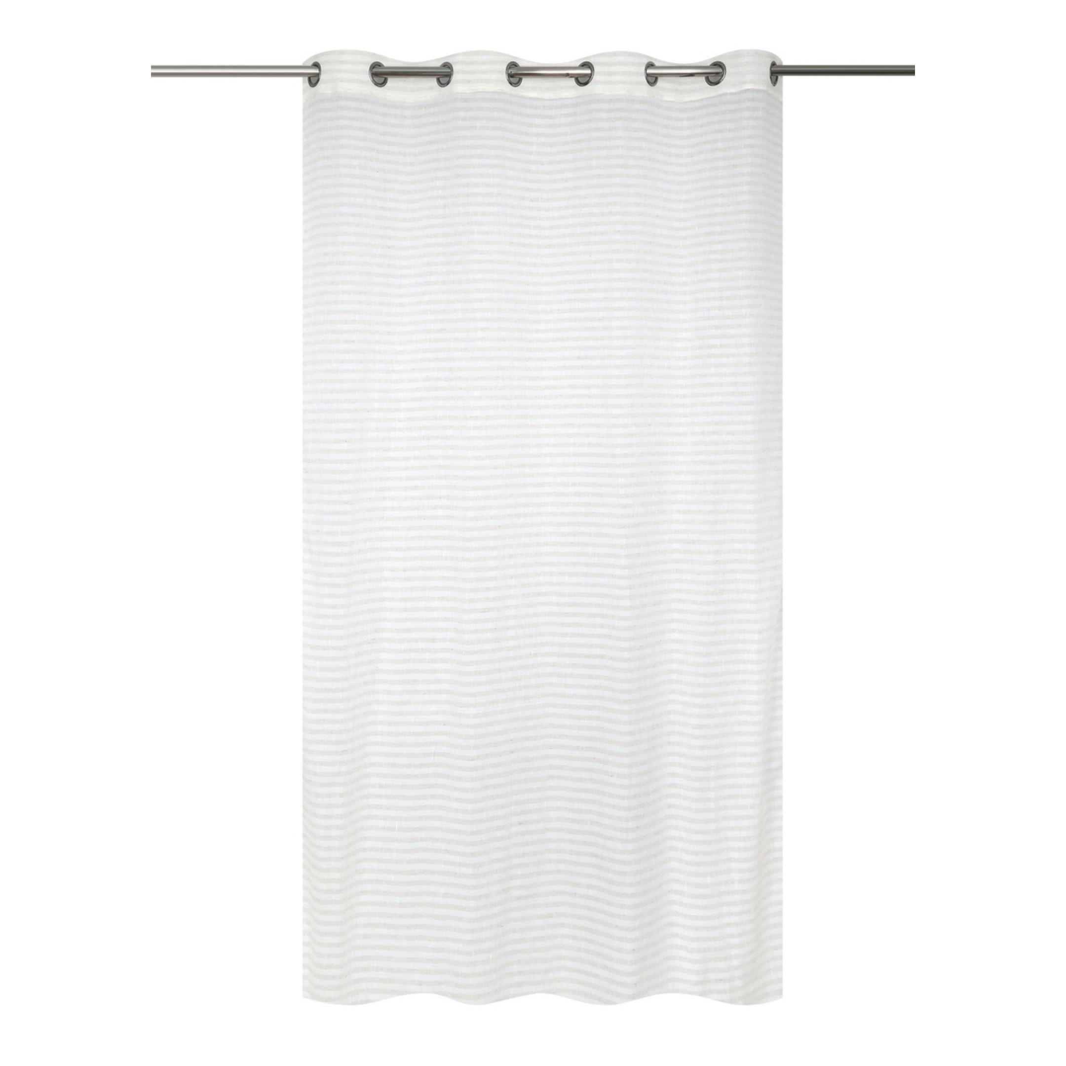 Lucy Voile Curtain Panel White 140 X 300 cm  