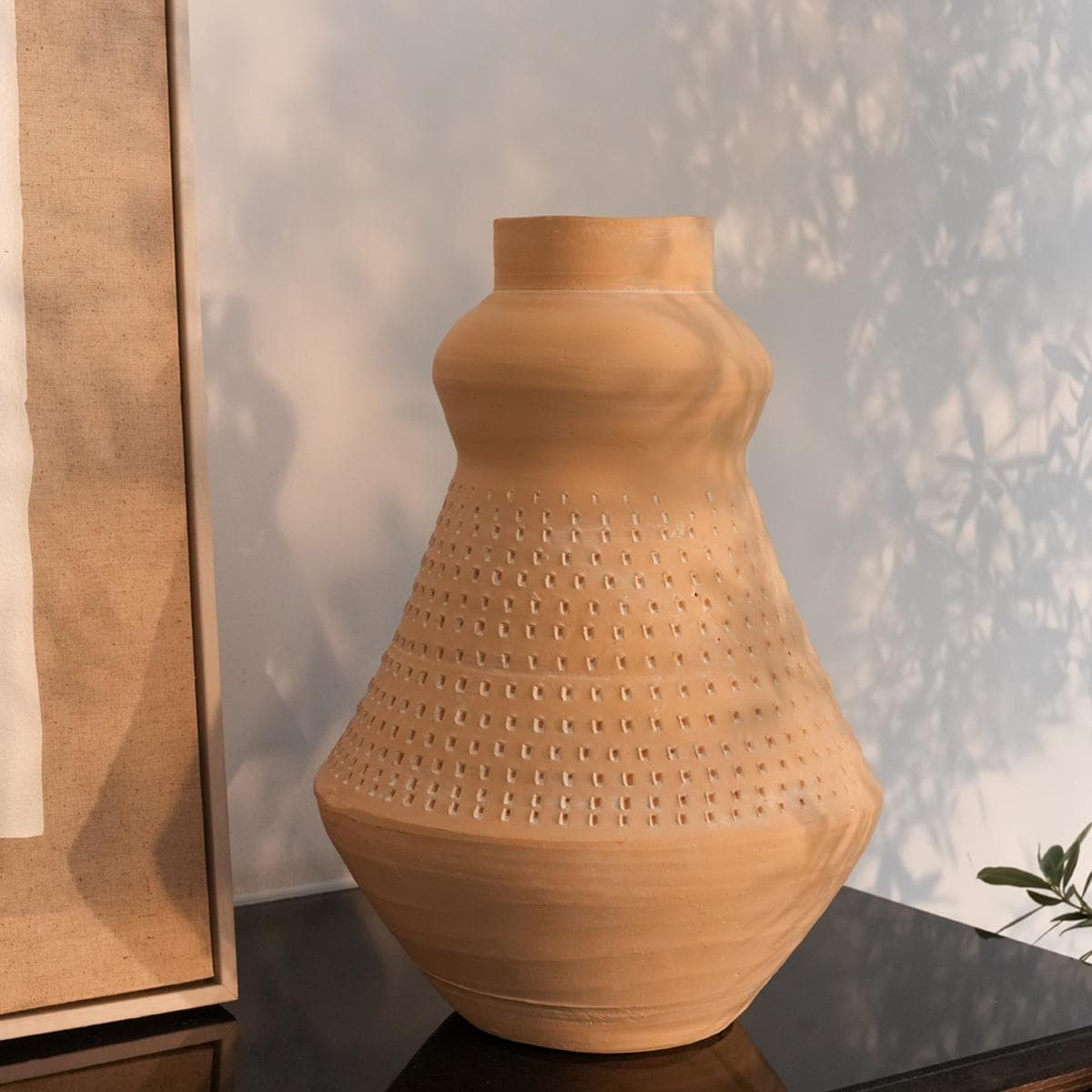 مزهرية كاست تيراكوتا بيج 39×28×28 سم