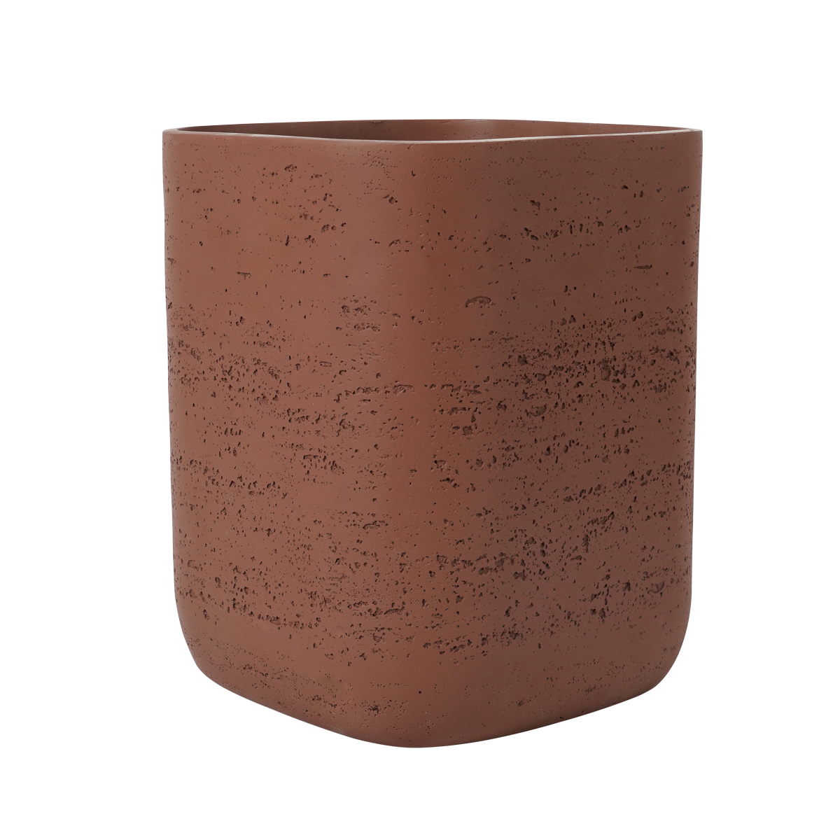 سلة مهملات سبكل بنية 19.5×19.5×24.5 سم