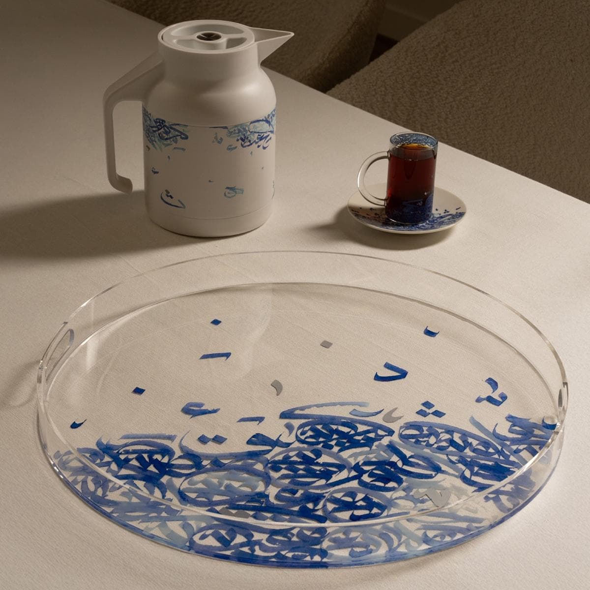 Almidad Acrylic Tray Blue 45 cm
