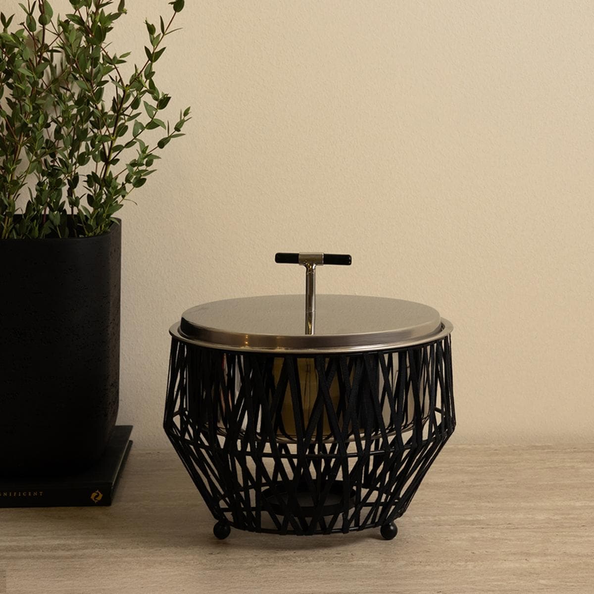 سخان طعام ريبون أسود 2 لتر