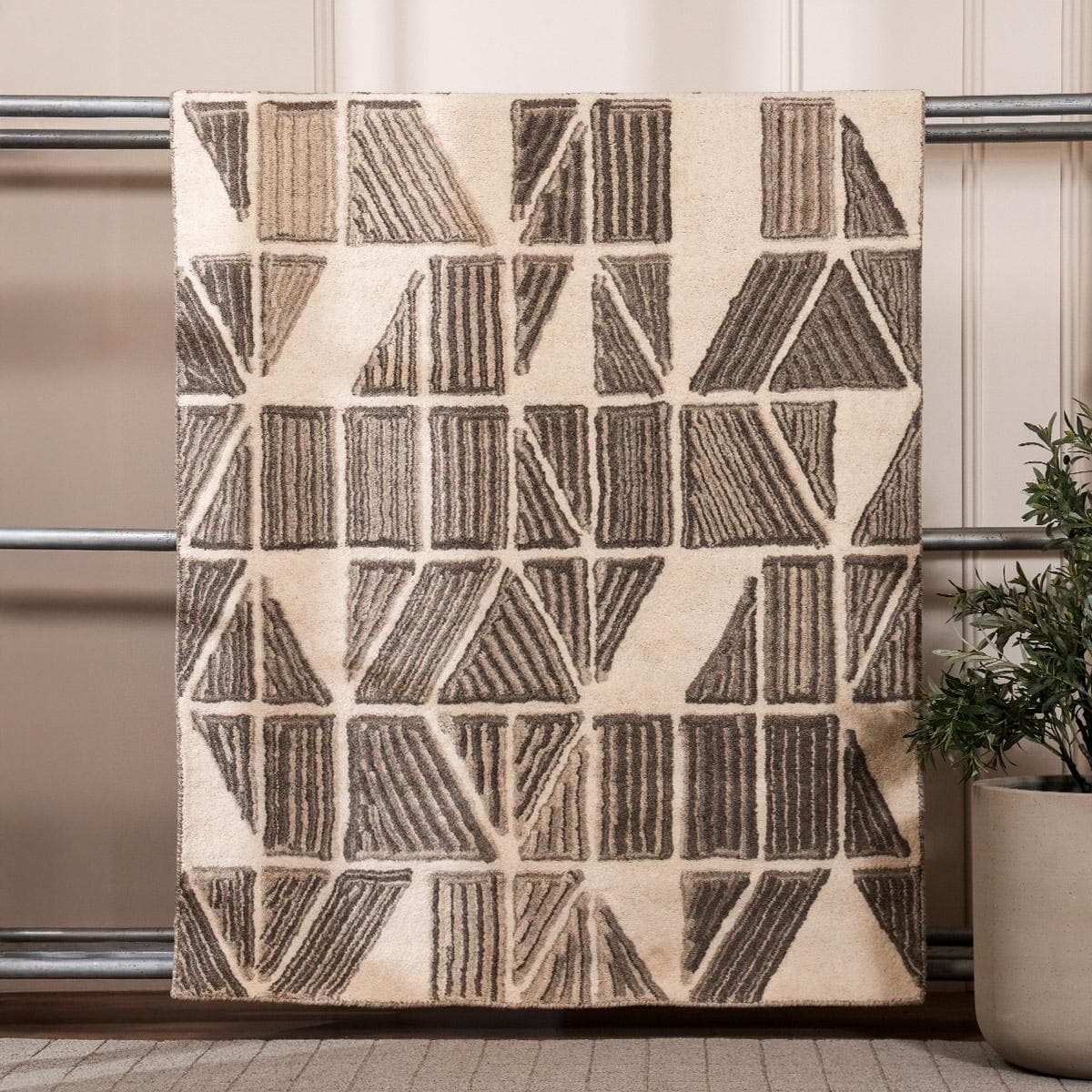 Clinton Area Rug Grey 200X300 cm