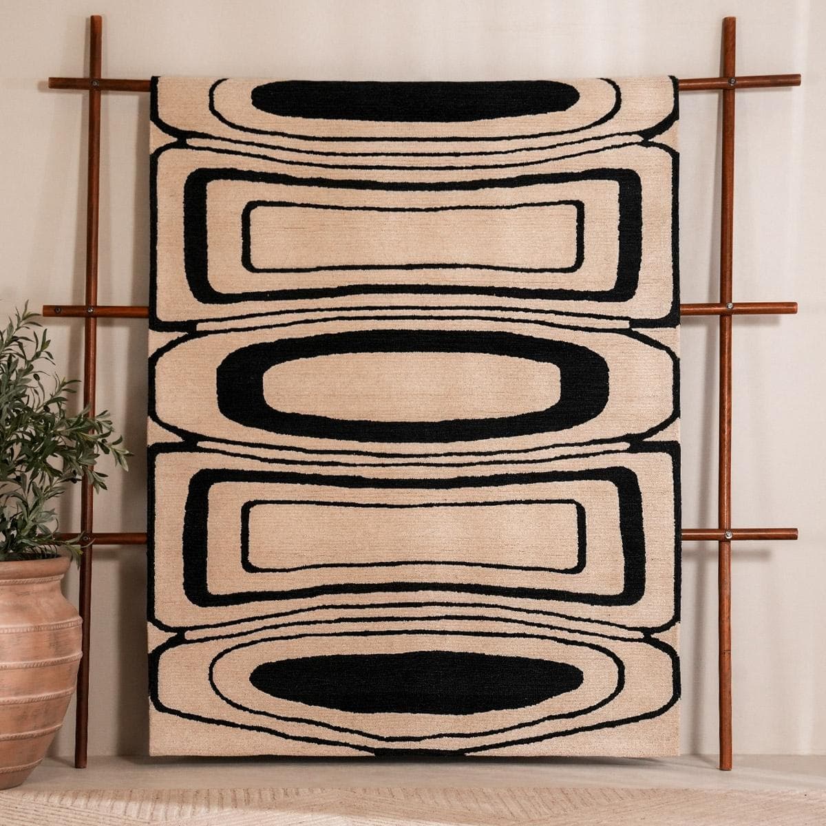 سجّادة كونفرس رمادي داكن 170×240 سم