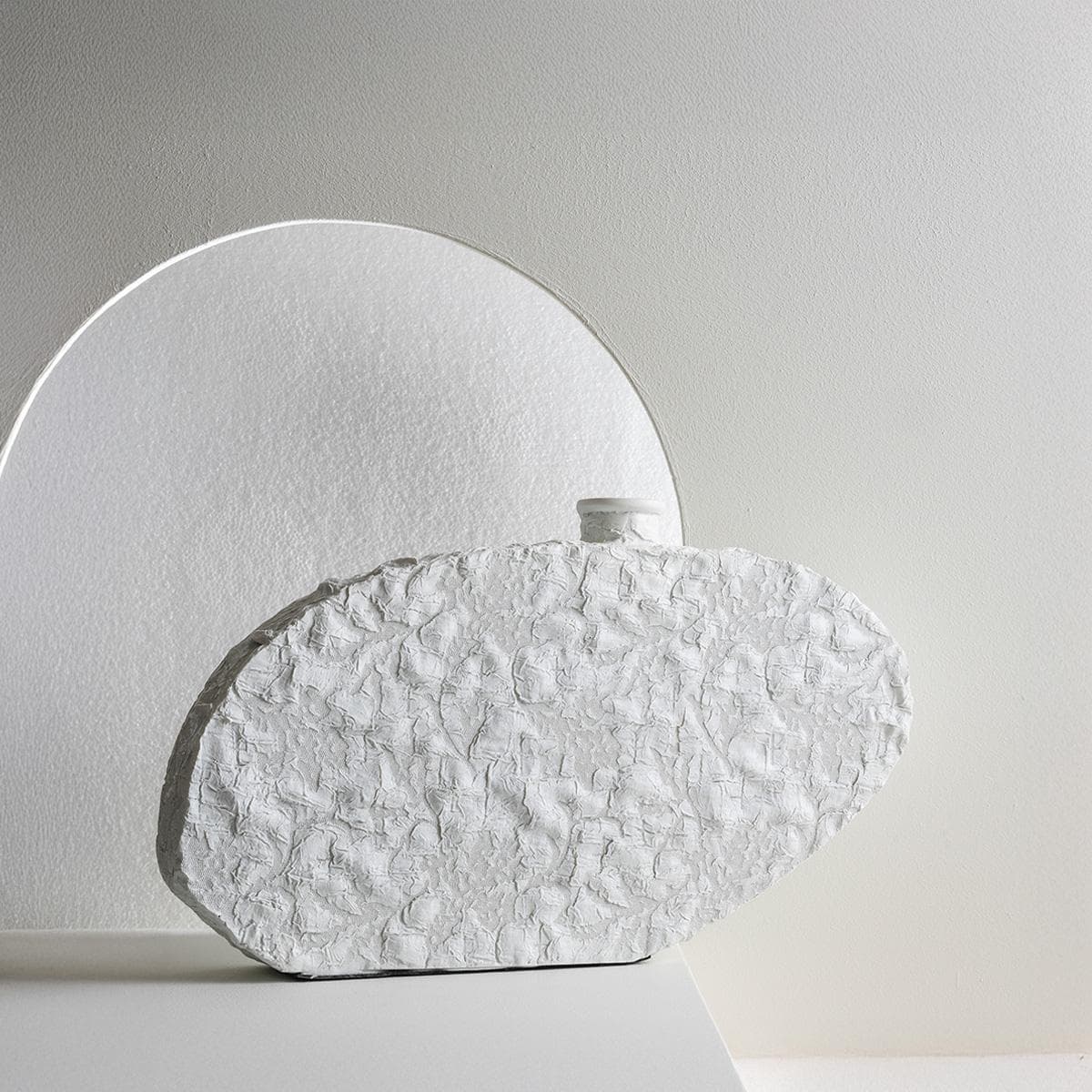 Haven Poly Vase White 41.5X6.5X24.5 cm