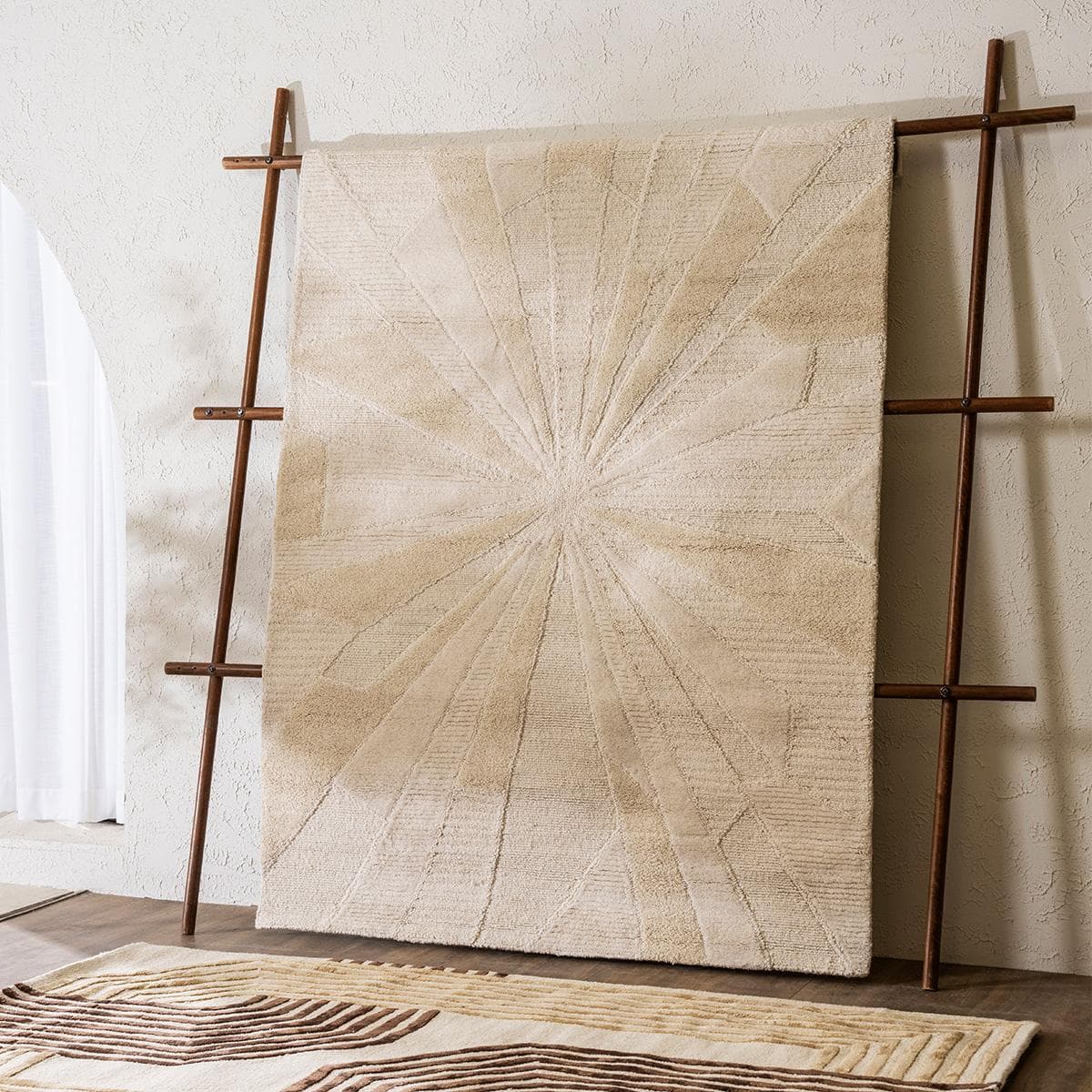 Rizal Area Rug Ivory 170X240 cm in Kuwait | Buy Online | safathome.com