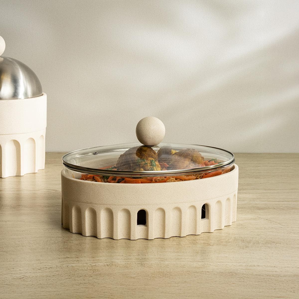 Aqwas Food Warmer Cream 37X26 cm