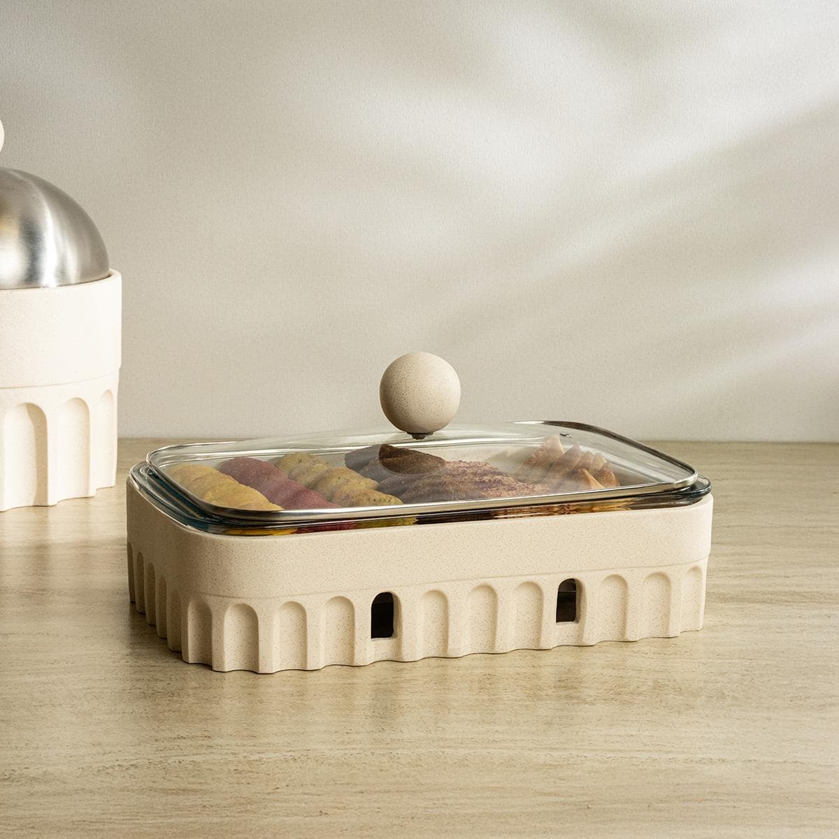 Aqwas Food Warmer Cream 40X26 cm