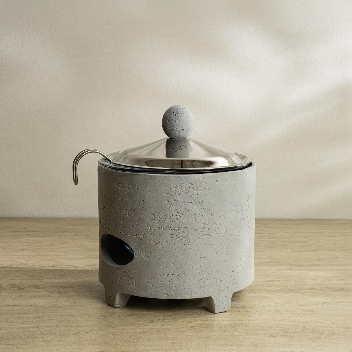 Tall Soup Warmer Grey 25X26.5 cm