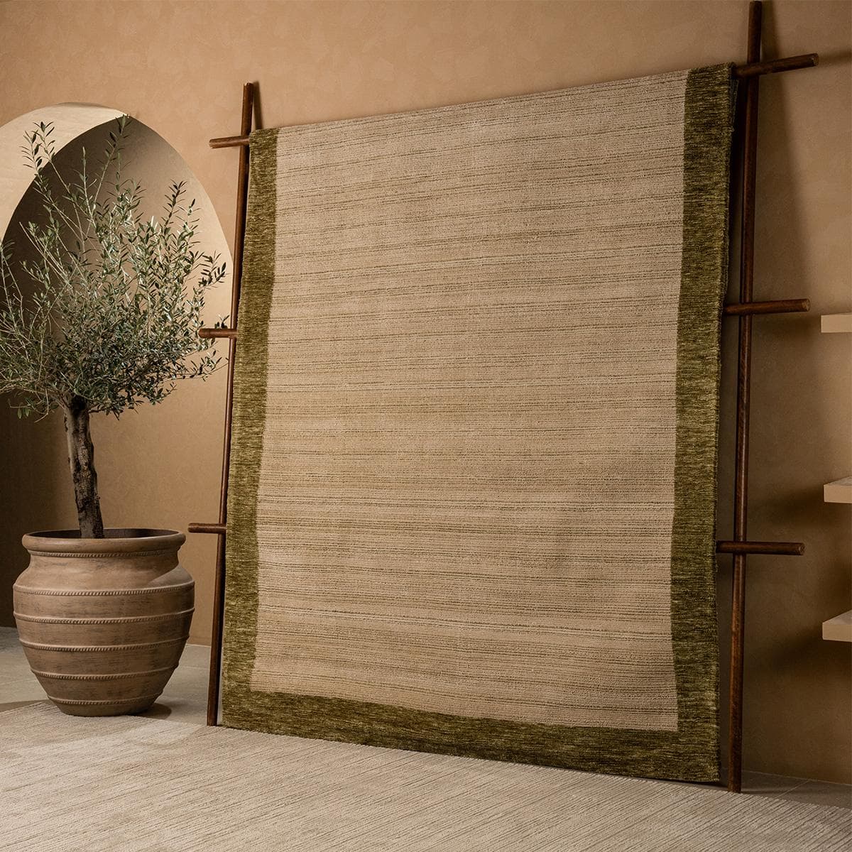 Levanza Area Rug Green 140X200 cm