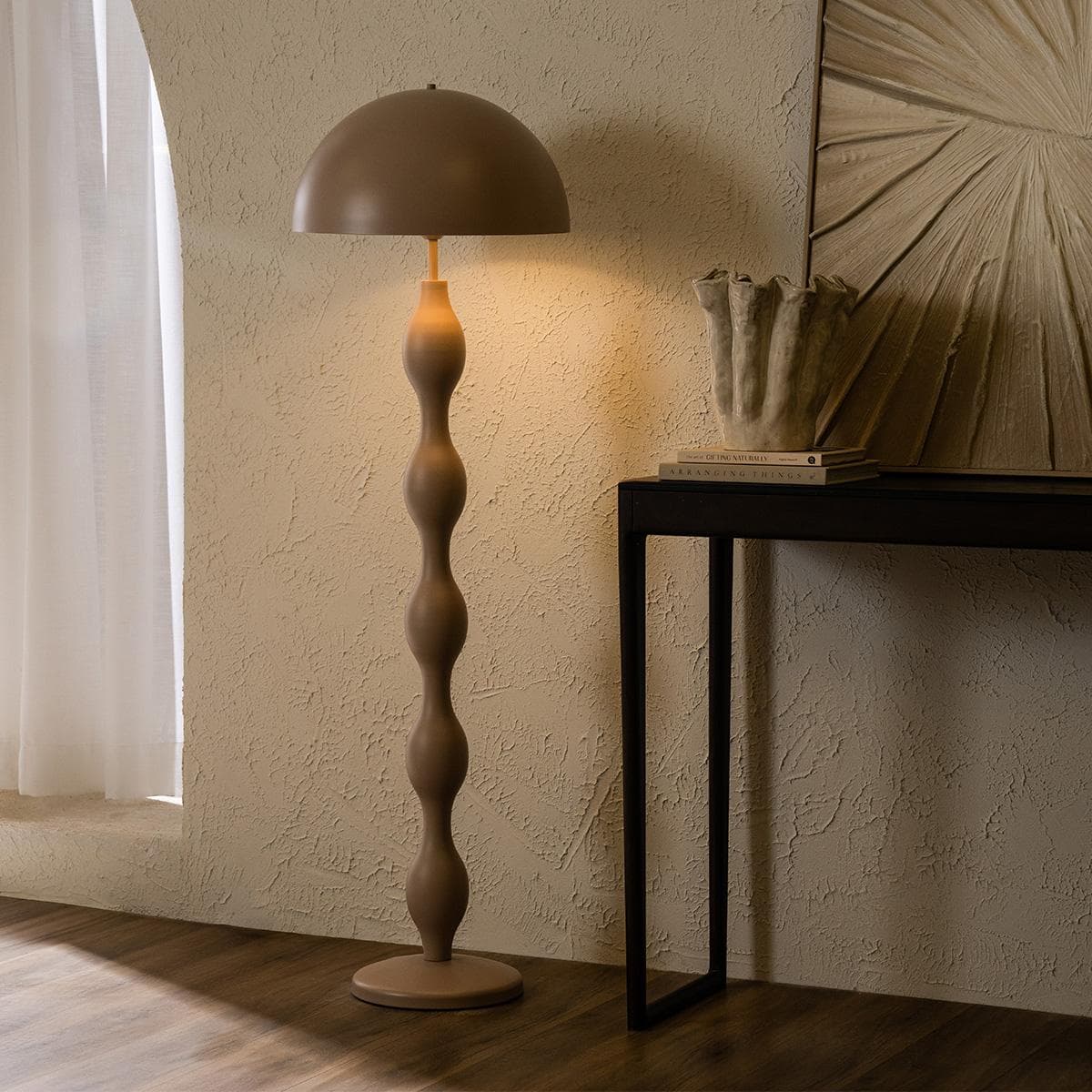 مصباح أرضي آسبن سموك بقُطر 40×ارتفاع 150 سم