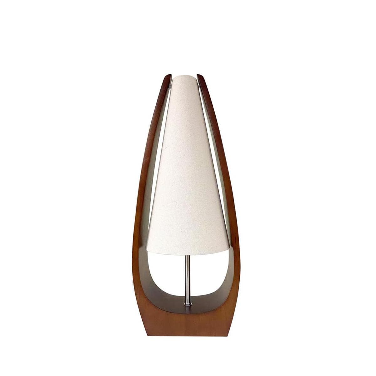 مصباح أرضي تشارم خشب بني بقُطر 20×ارتفاع 60 سم