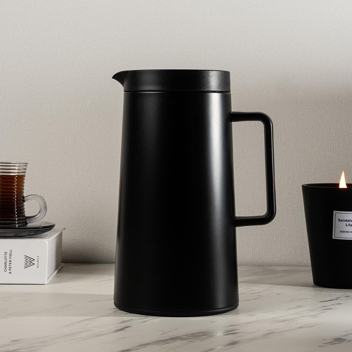 Josie Stainless Steel Coffee Server Black 1L
