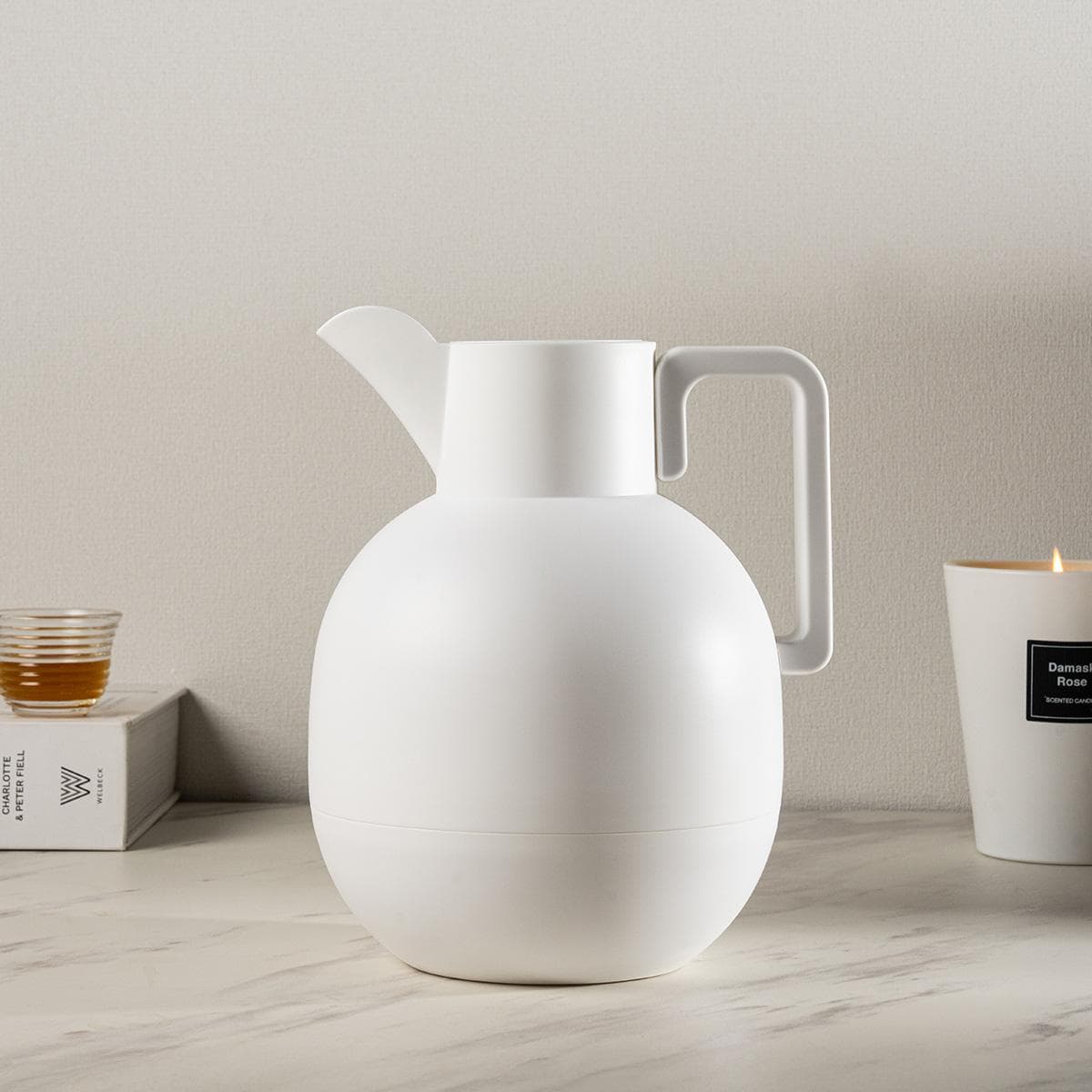 Ella Coffee Server White 1L