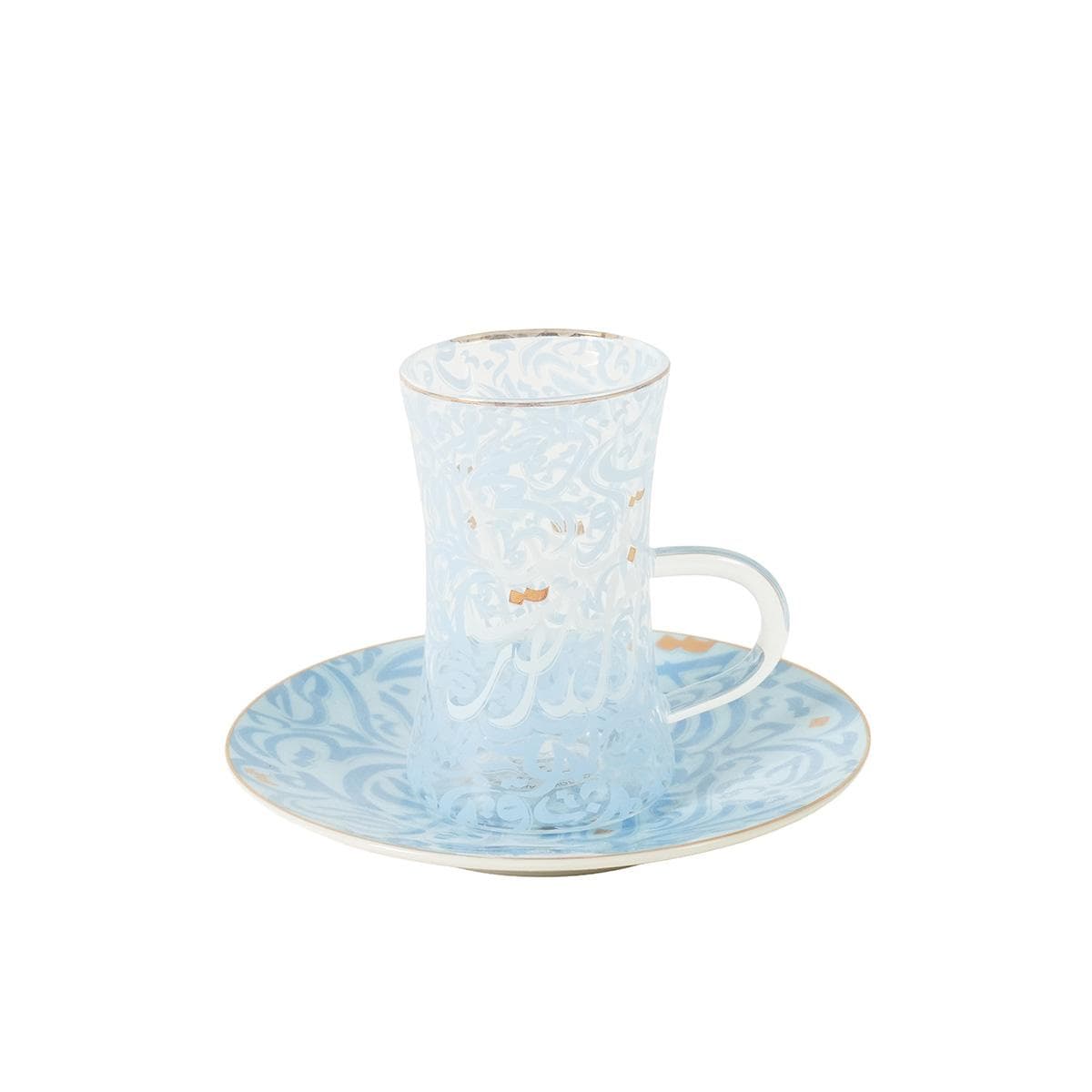 Aldar New Bone Istikana Set 6Pcs Blue