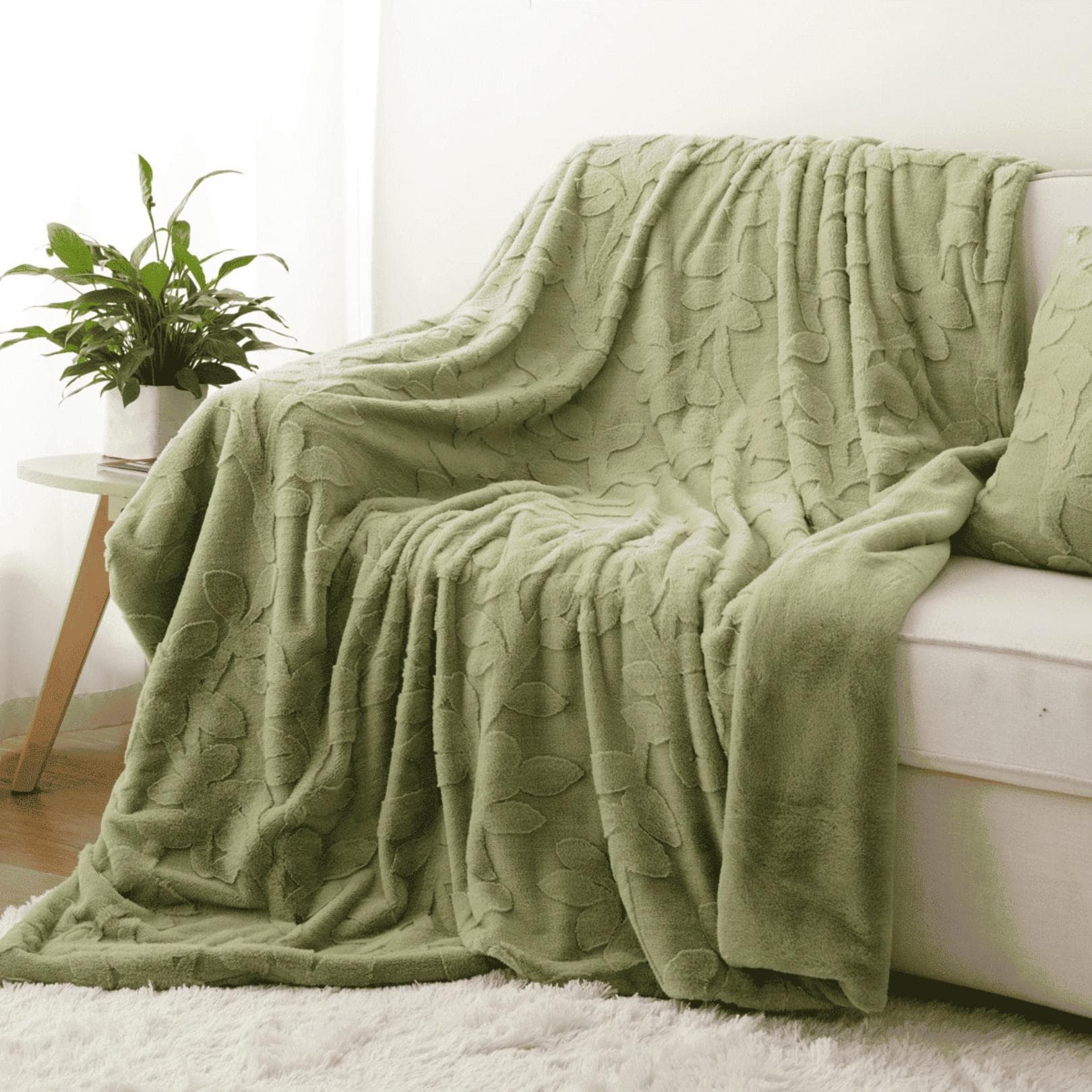Jamila Throw Green 150X170 cm