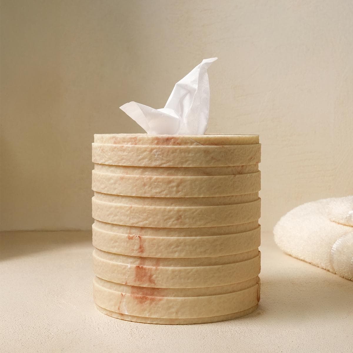 Delm Tissue Box Cream 15D 15H