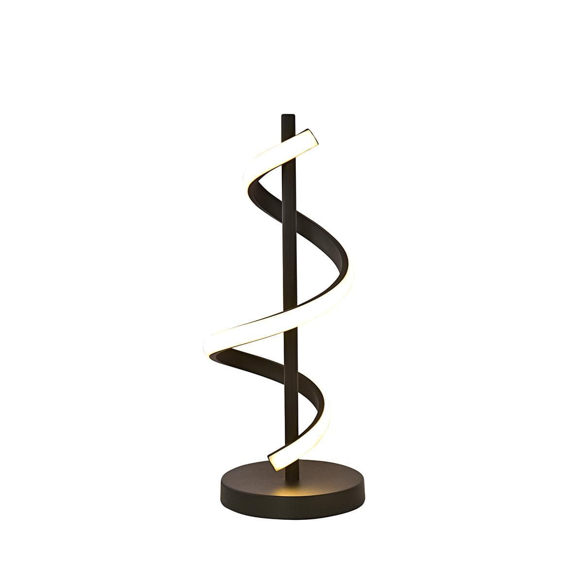 Loop LED Table Lamp Black Height 42 cm