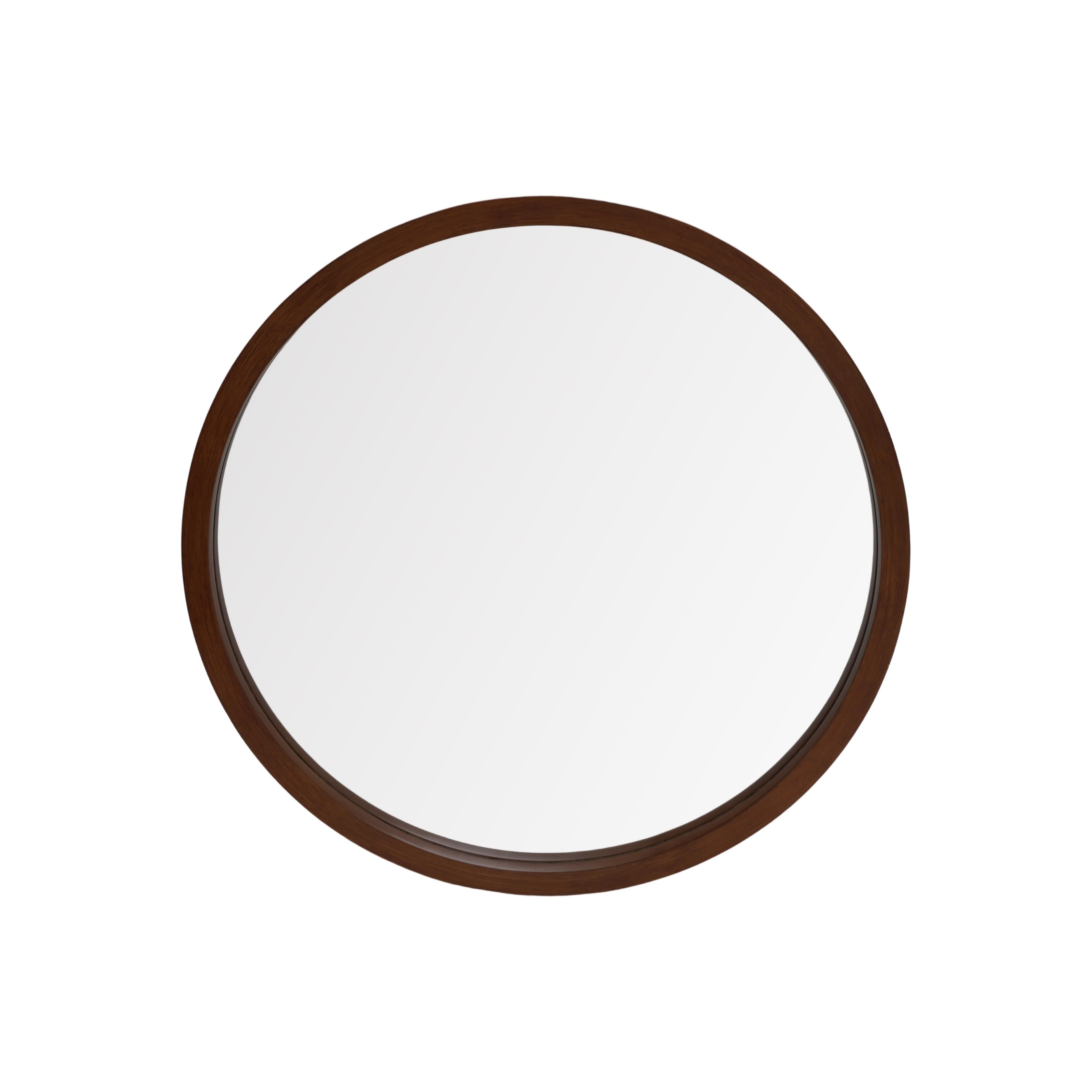 Oakly Mirror Brown 80X80 Cm