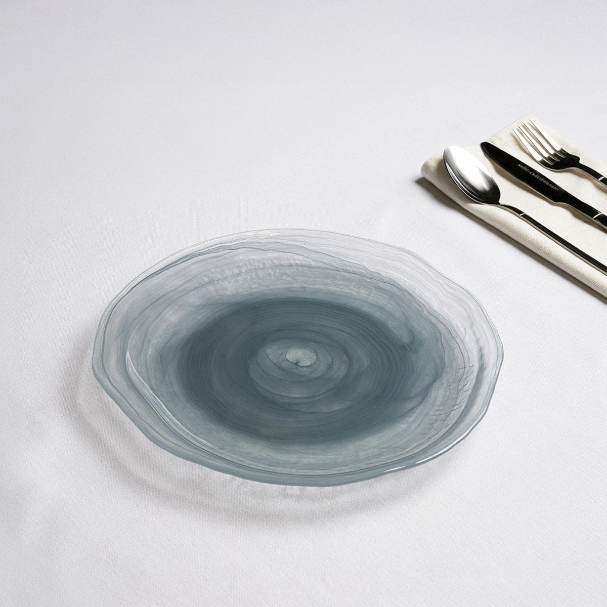 Hazy Dinner Plate Blue 27X2 cm