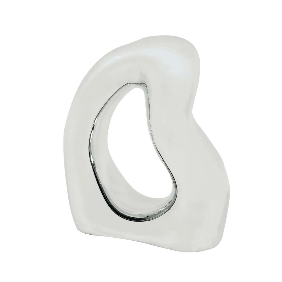 Hana Ornament Deco Silver 13X5X15 cm