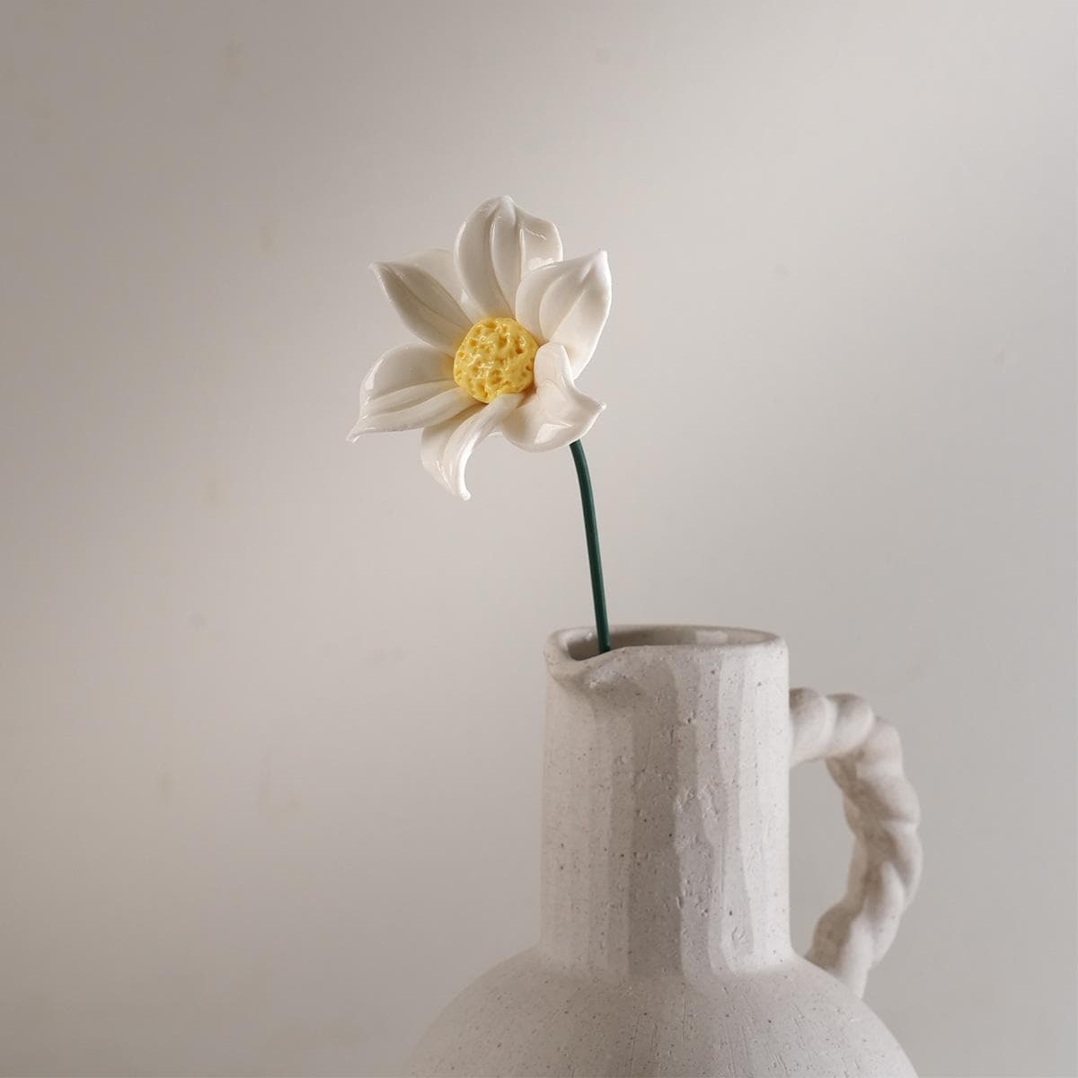 Pam Deco Ornament White