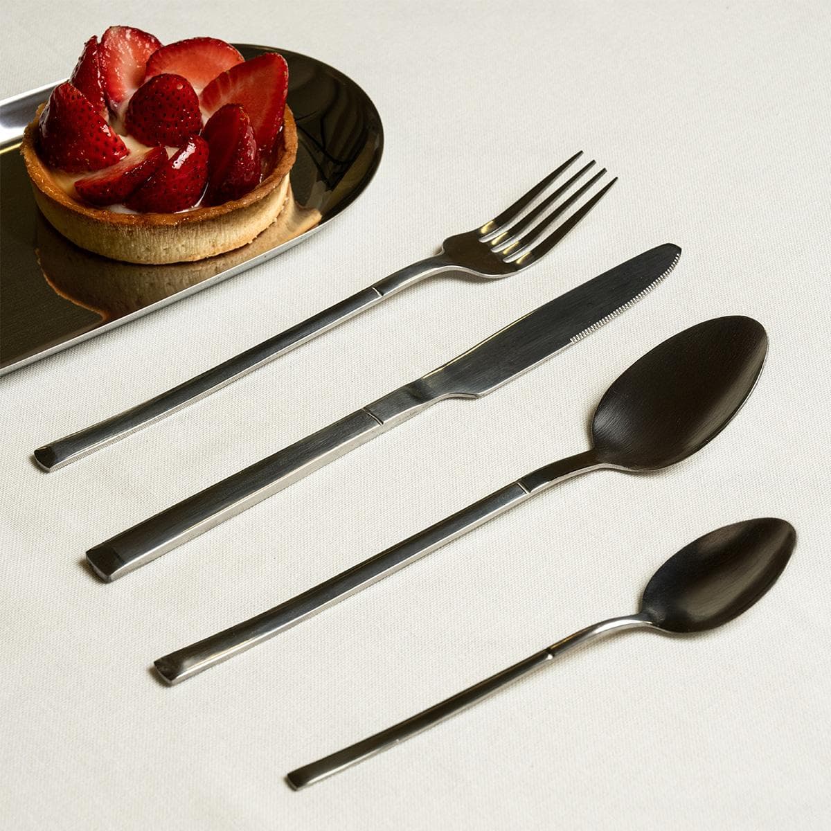 Maria Cutlery Set 24Pcs Silver