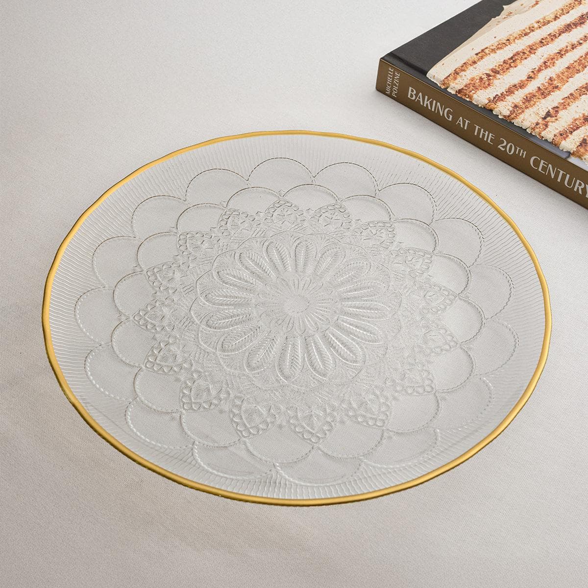 Dante Dinner Plate Gold 28X1.7 cm