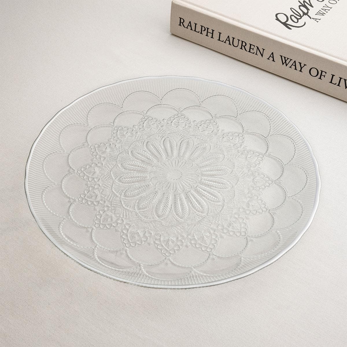 Dante Dinner Plate Silver 28X1.7 cm